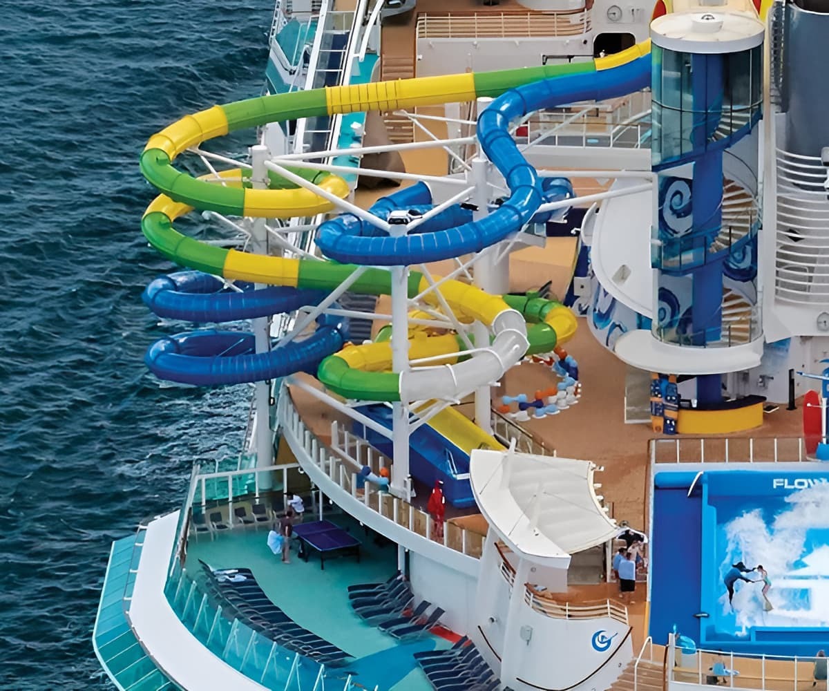 Waterslides